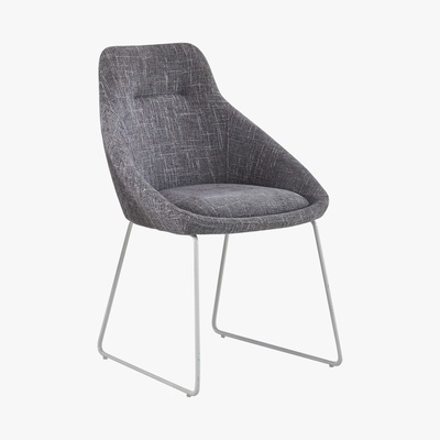 Furniture Village Jakob Pair of Upholstered Dining Chairs
