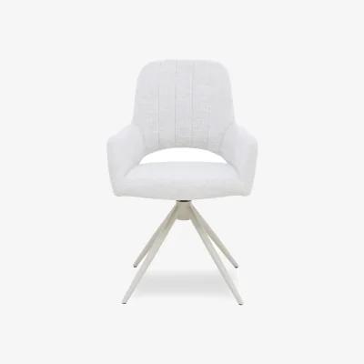 Furniture Village Pebble Swivel Dining Arm Chair