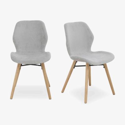 Furniture Village Stockholm Pair of Upholstered Dining Chairs