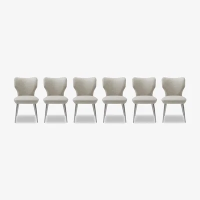 Furniture Village Elegante Set of 6 Dining Chairs