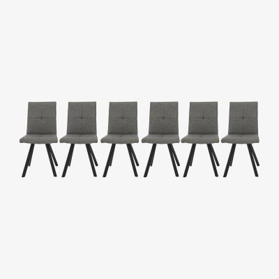 Furniture Village Phoenix Set of 6 Dining Chairs - Two Tone