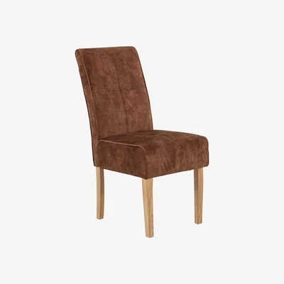 Furniture Village Furnitureland - California Velvet Fabric Dining Chair