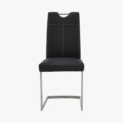 Furniture Village Panama Upholstered Dining Chair - Black