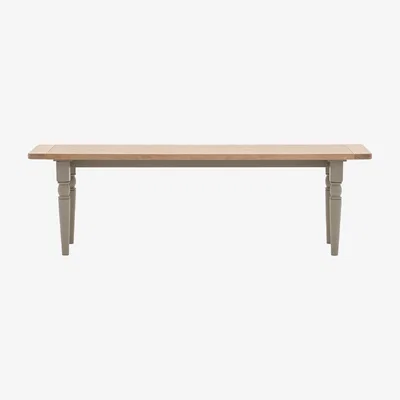 Furniture123 Eton Dining Bench Sage Green - Caspian House