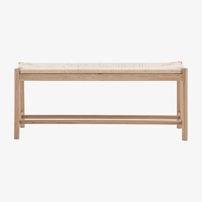 Furniture123 Eton Rope Bench Natural - Caspian House