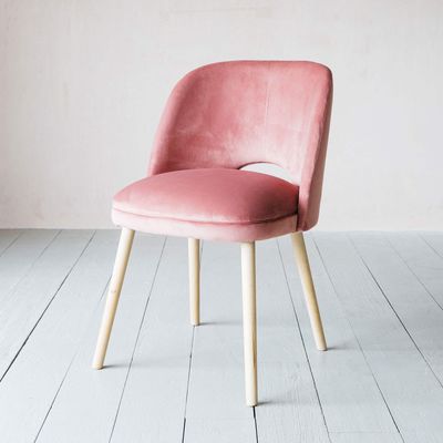 Graham & Green Marley Rose Velvet Chair