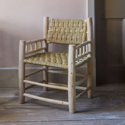 Graham & Green Palm Leaf Director's Chair