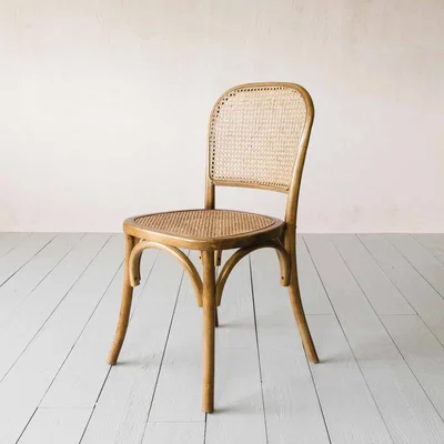 Graham & Green Natural Wicker Bistro Chair