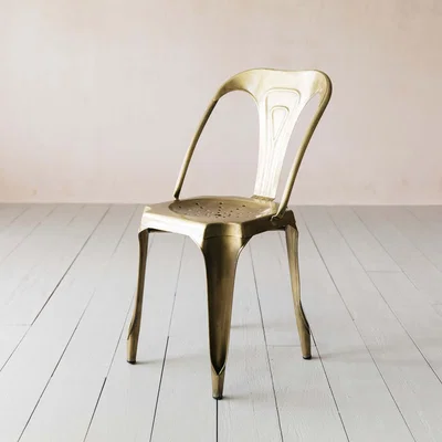 Graham & Green Isaac Brass Chair