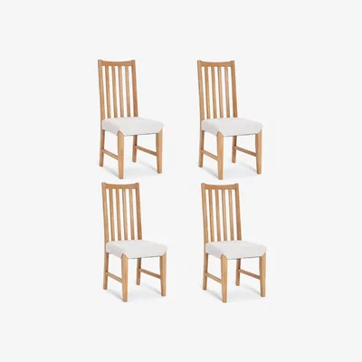 Habitat Habitat Rosmond Wood Dining Chairs - Oak