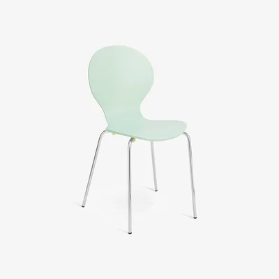 Habitat Habitat Bentwood Metal Dining Chair - Sage Green