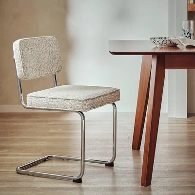 Habitat Habitat Enzu Metal Dining Chair - Leopard