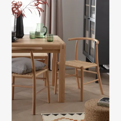 Habitat Habitat Scottie Single Dining Chair - Natural