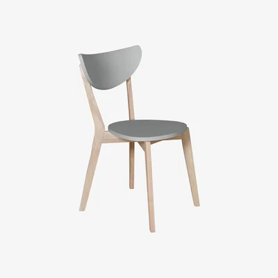 Habitat Habitat Harlow Stackable Dining Chair - Grey