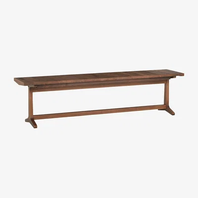Habitat Habitat Parker 4 Seat Ash Dining Bench - Walnut
