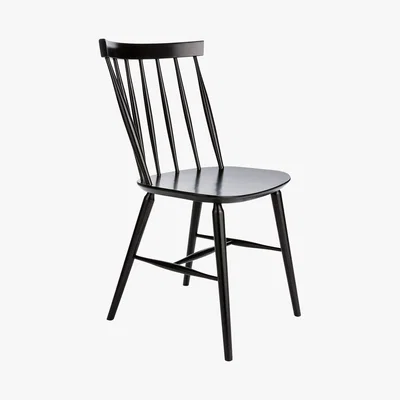 Habitat Habitat Talia Pair of Spindle Back Dining Chair - Black