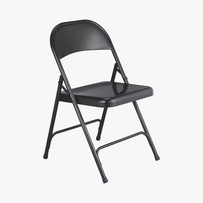 Habitat Habitat Macadam Metal Folding Chair - Black, Black