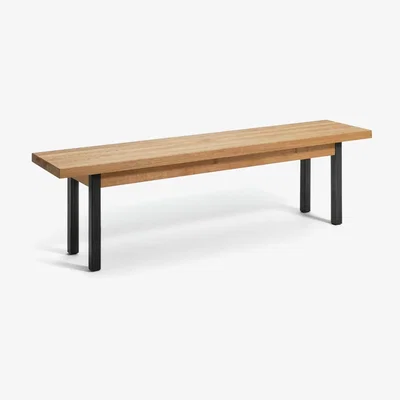 Habitat Habitat Feliz Wood Dining Bench - Oak