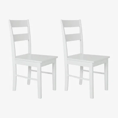 Habitat Habitat Chicago Pair of Dining Chairs - White
