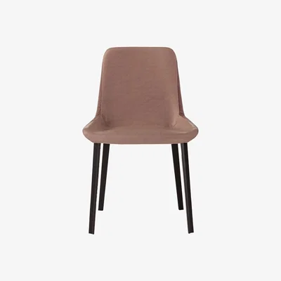 Heal's Amura Panis Side Chair Daino Leather 003 - Heal's UK Furniture