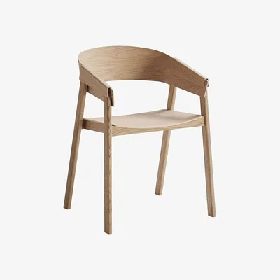 Heal's Muuto Cover Armchair Dark Beige