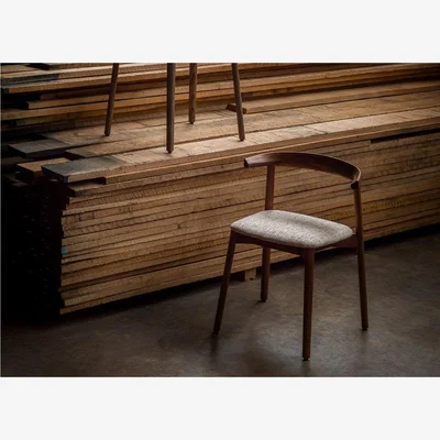 Heal's De La Espada Ando Dining Chair, Upholstered Seat