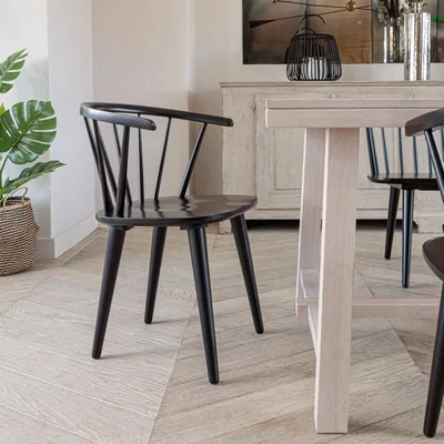 IO Living Brunswick Dining Chair – Black (2pk)
