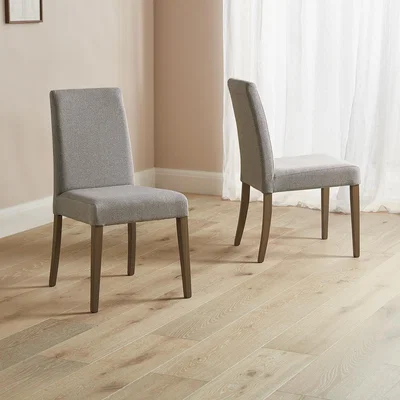 IO Living Selwood Dining Chair Mushroom Dark Leg Set of 2