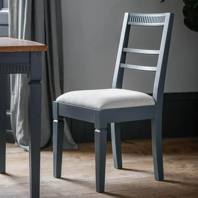 IO Living The Atlantic dining chair (2pk) - Blue Grey