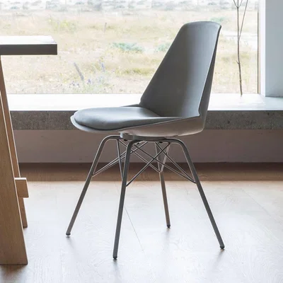 IO Living The Contemporary Dining Chair in Grey (4pk)