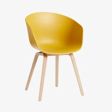 John Lewis HAY About A Chair AAC22 Dining Chair, Mustard