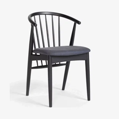 John Lewis Croft Collection Kinross Spindle Dining Chair, Black