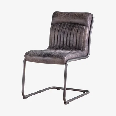 John Lewis Hudson Living Capri Leather Chair, Ebony