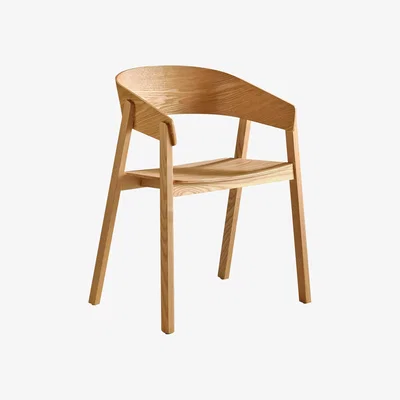 John Lewis MADE Aster Dining Chairs, Set of 2, Oak