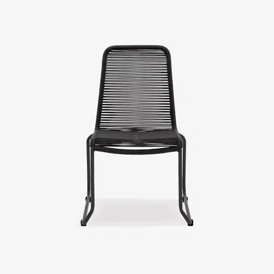 John Lewis Gallery Direct Corletto Garden Dining Chair, Black