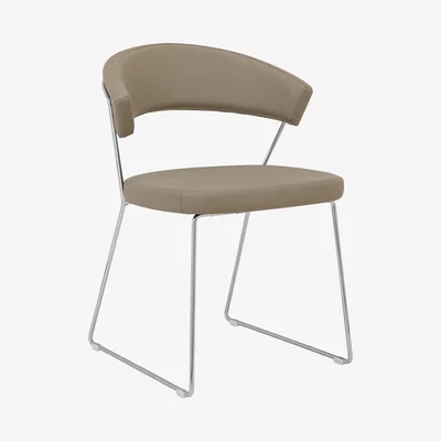 John Lewis Connubia by Calligaris New York Dining Chair, Taupe