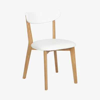 John Lewis House by John Lewis Clio Chair, White/Oak