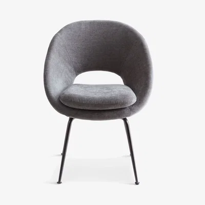John Lewis west elm Orb Dining Chair, Grey