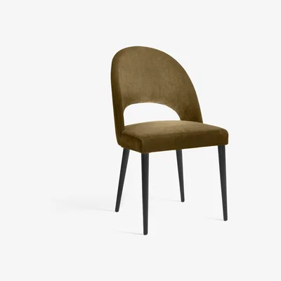 John Lewis John Lewis Moritz II Velvet Dining Chair