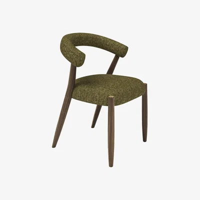 John Lewis John Lewis Odell Dining Chair, Smoked Oak Leg