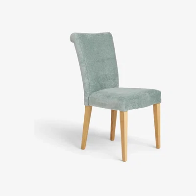 John Lewis John Lewis & Partners Evelyn Aquaclean Velvet Dining Chair