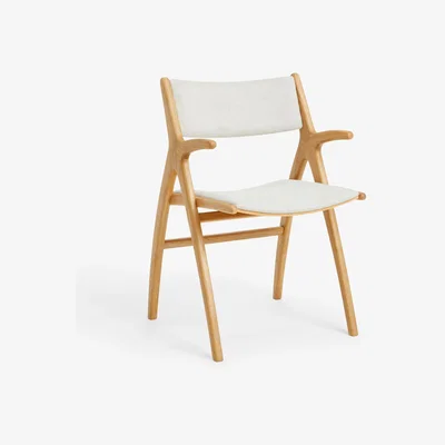 John Lewis John Lewis X-Ray Dining Armchair, Natural