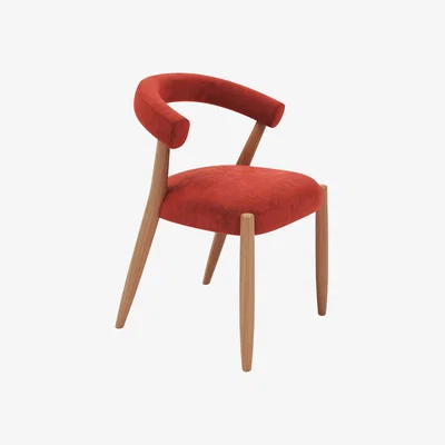 John Lewis John Lewis Odell Dining Chair, Oak Leg