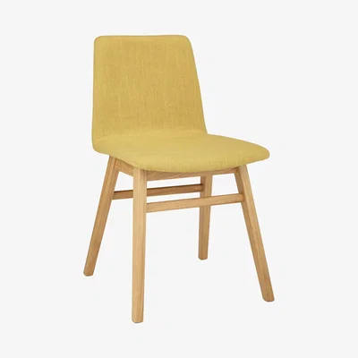 John Lewis John Lewis & Partners Duhrer Dining Chair, Mustard