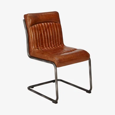 John Lewis Hudson Living Capri Leather Chair, Brown