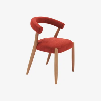 John Lewis John Lewis Odell Dining Chair, Oak Leg, Atlas Kiln