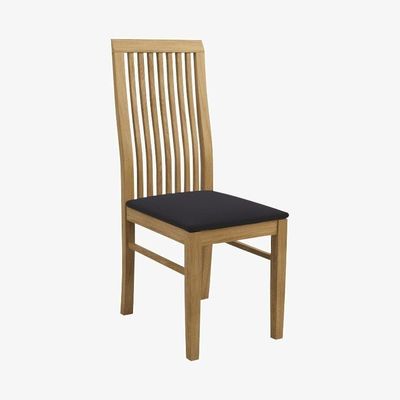 John Lewis John Lewis & Partners Henry Chair Fabric Seat, Ink