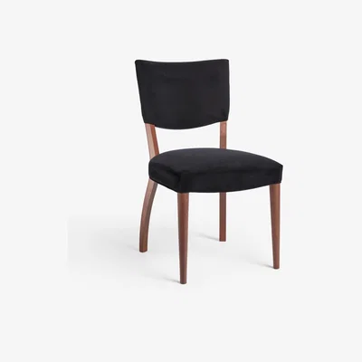 John Lewis John Lewis Parisian Velvet Dining Chair, FSC-Certified (Beech Wood)