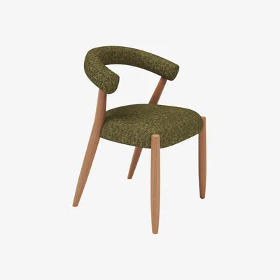 John Lewis John Lewis Odell Dining Chair, Oak Leg