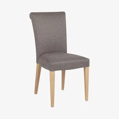 John Lewis John Lewis & Partners Evelyn Upholstered Chair, Vietto Grey, FSC-Certified (Ash)
